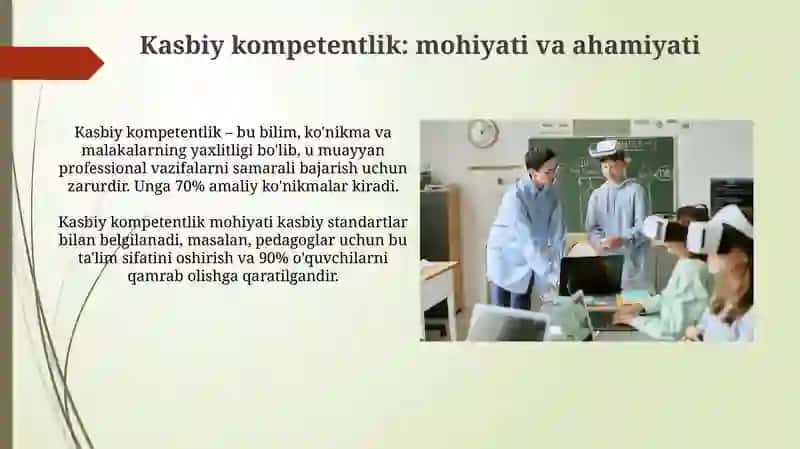 Boʻlajak kasb taʼlimi oʻqituvchilarning kasbiy kompetent-ligino shakllantirish xususiyatlari 3