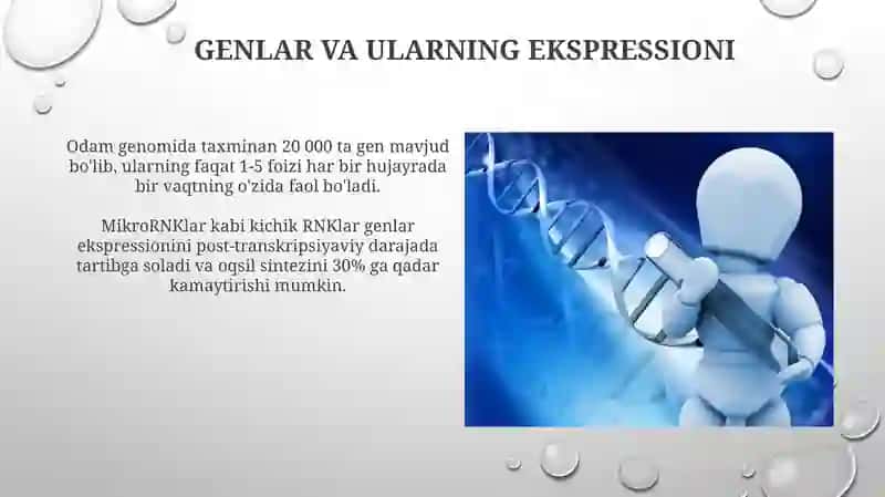 Molekulyar genetika asoslari va irsiy kasaliklar 3