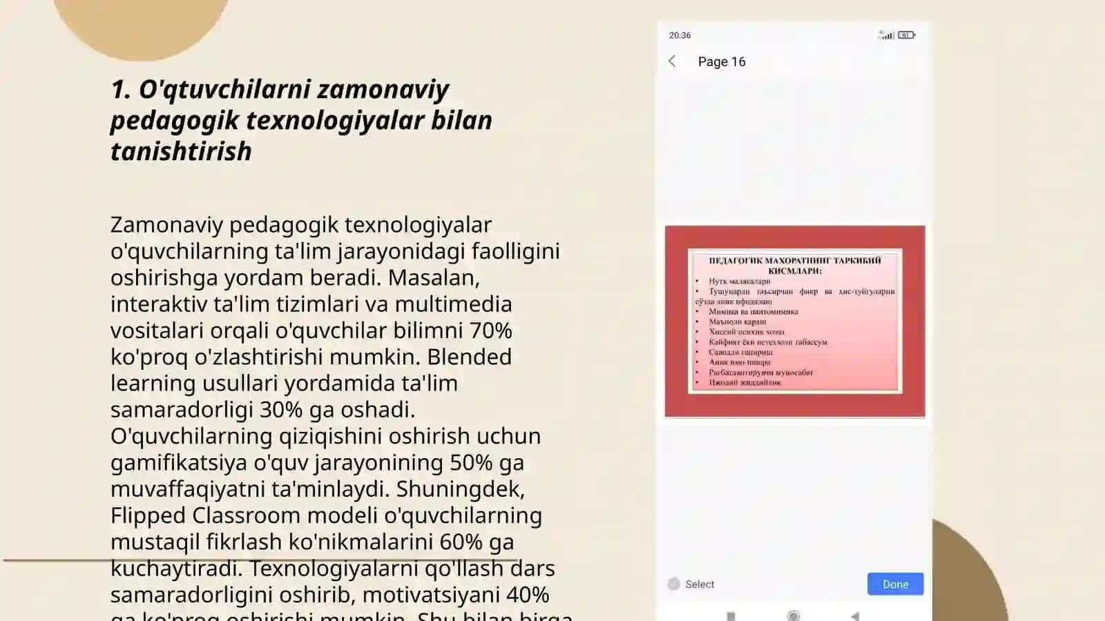 O'qtuvchini kasbiy mahoratini takomillashtirish 3