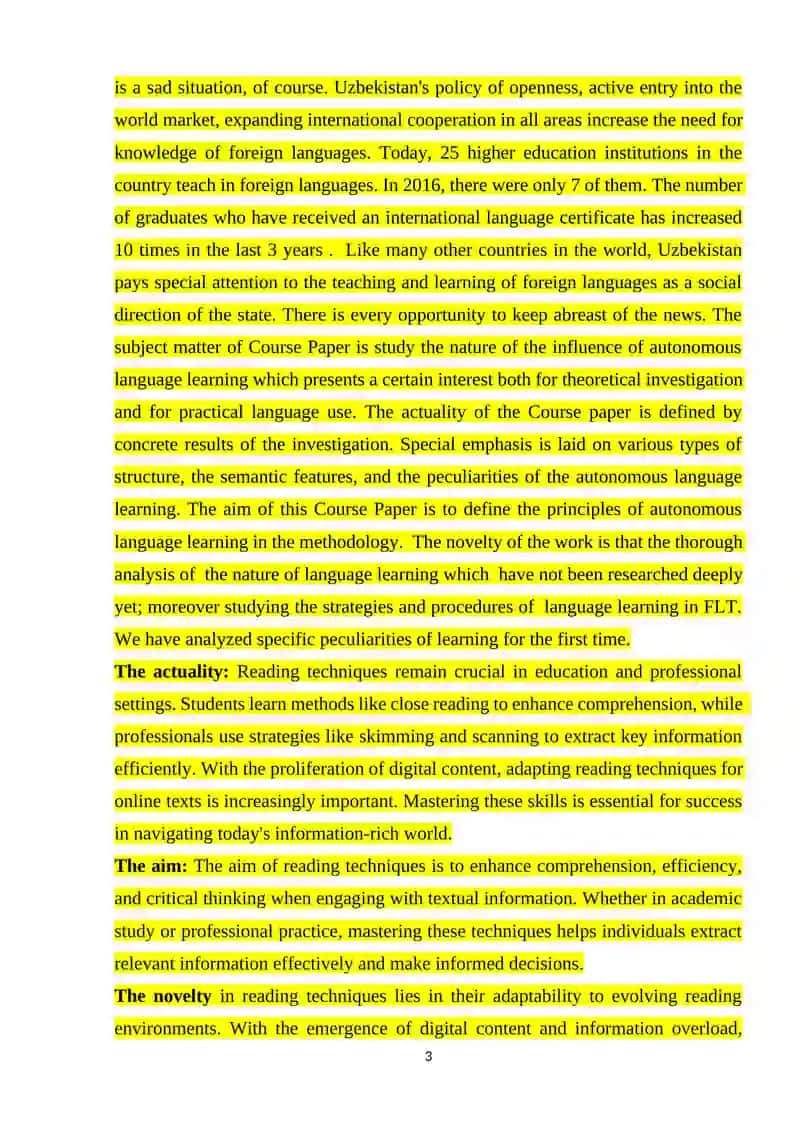 Teaching reading and understanding technical texts 3