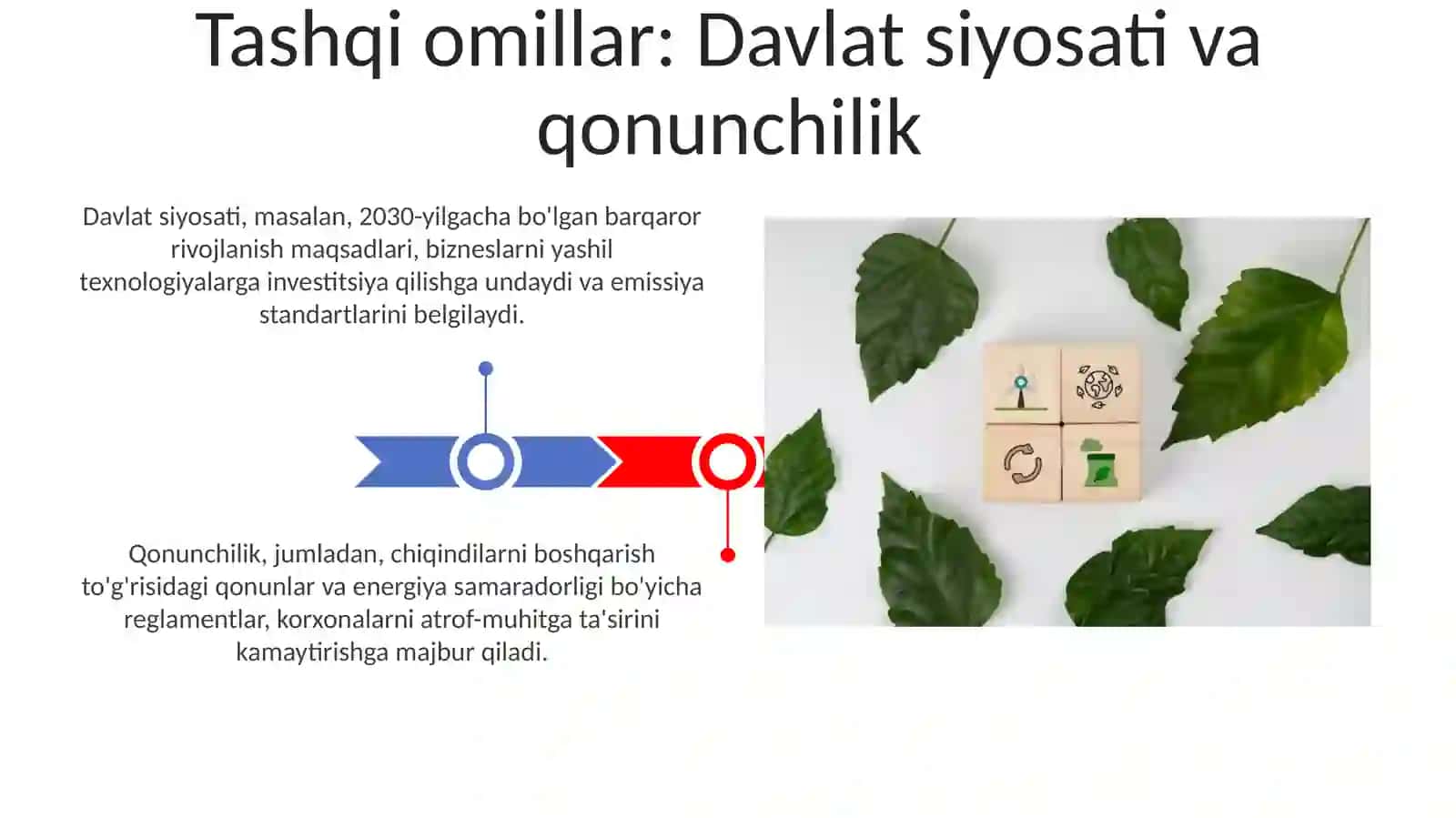 Ichki va Tashqi Omillar Integratsiyalash 3