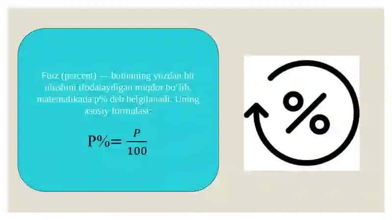 Foiz va uning tatbiqiga doir kasbiy mazmunli masalalar 3