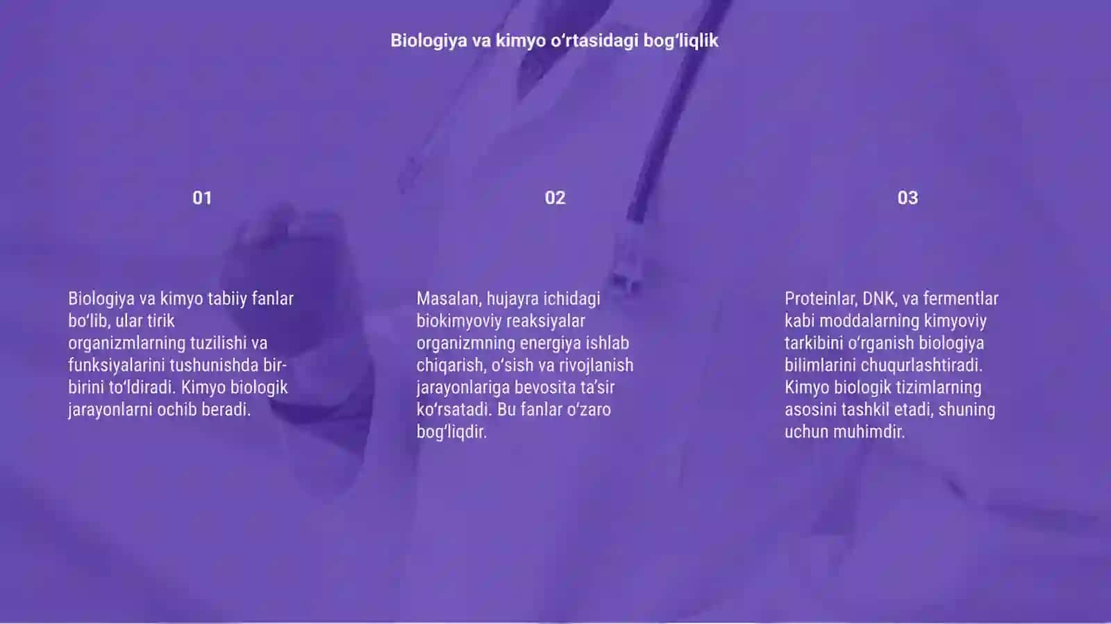 Biologiya kimyo 3