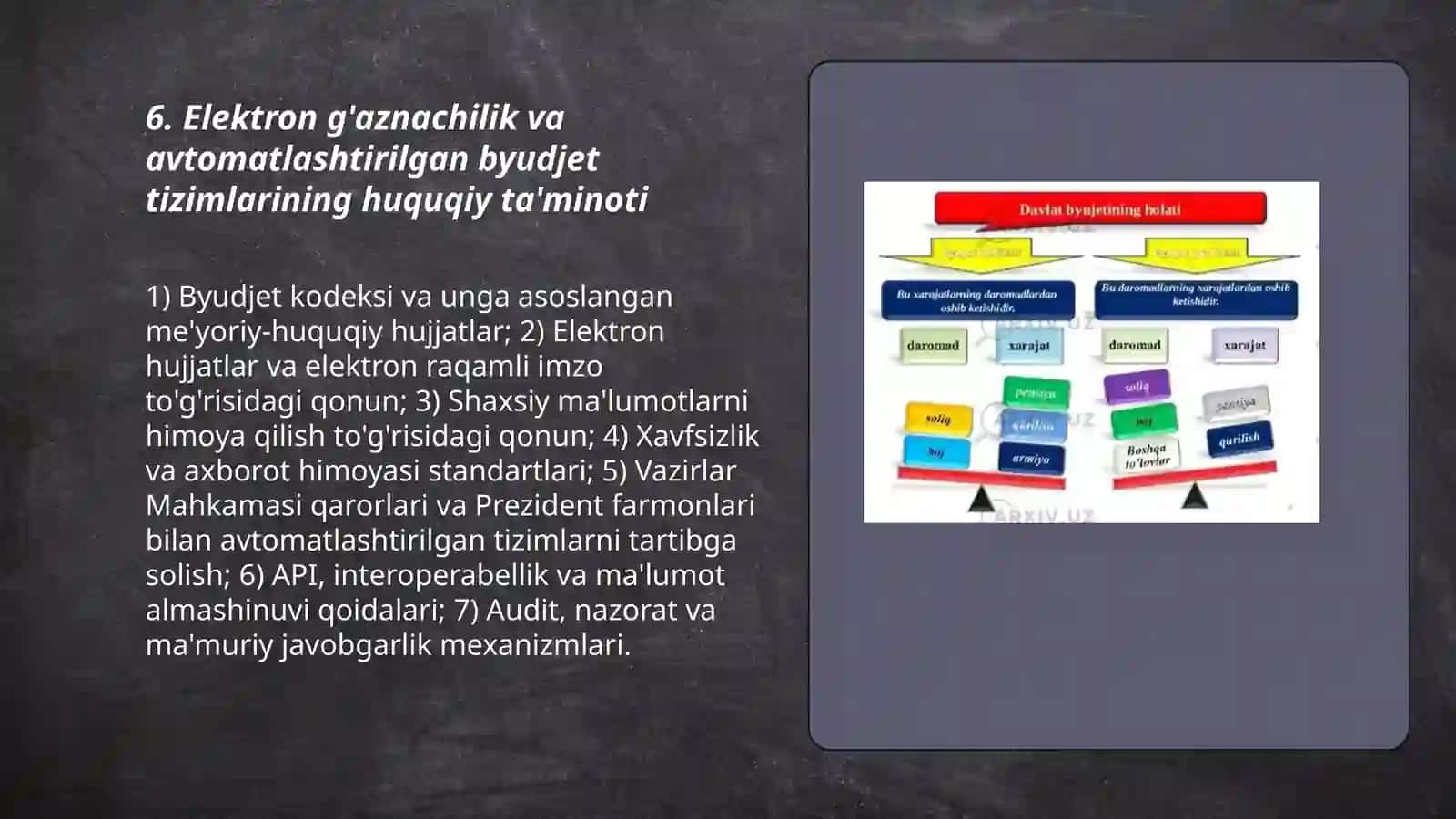 Davlat byudjeti g‘azna ijrosining mazmuni, mohiyati va ahamiyati 3