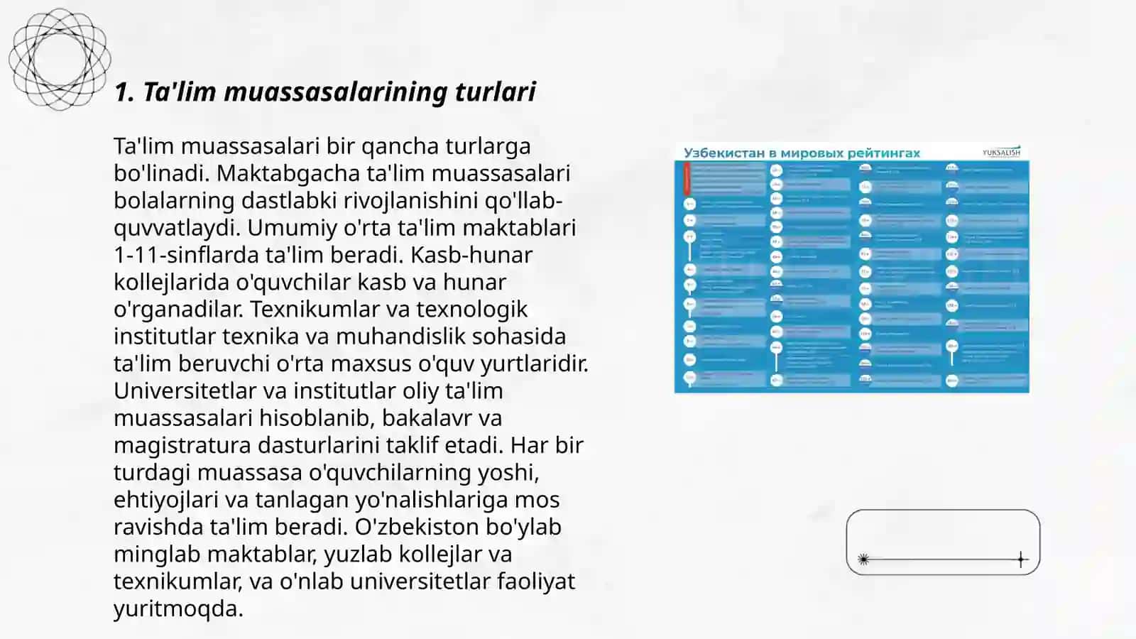 Ta'lim muassasalarining turlari 3