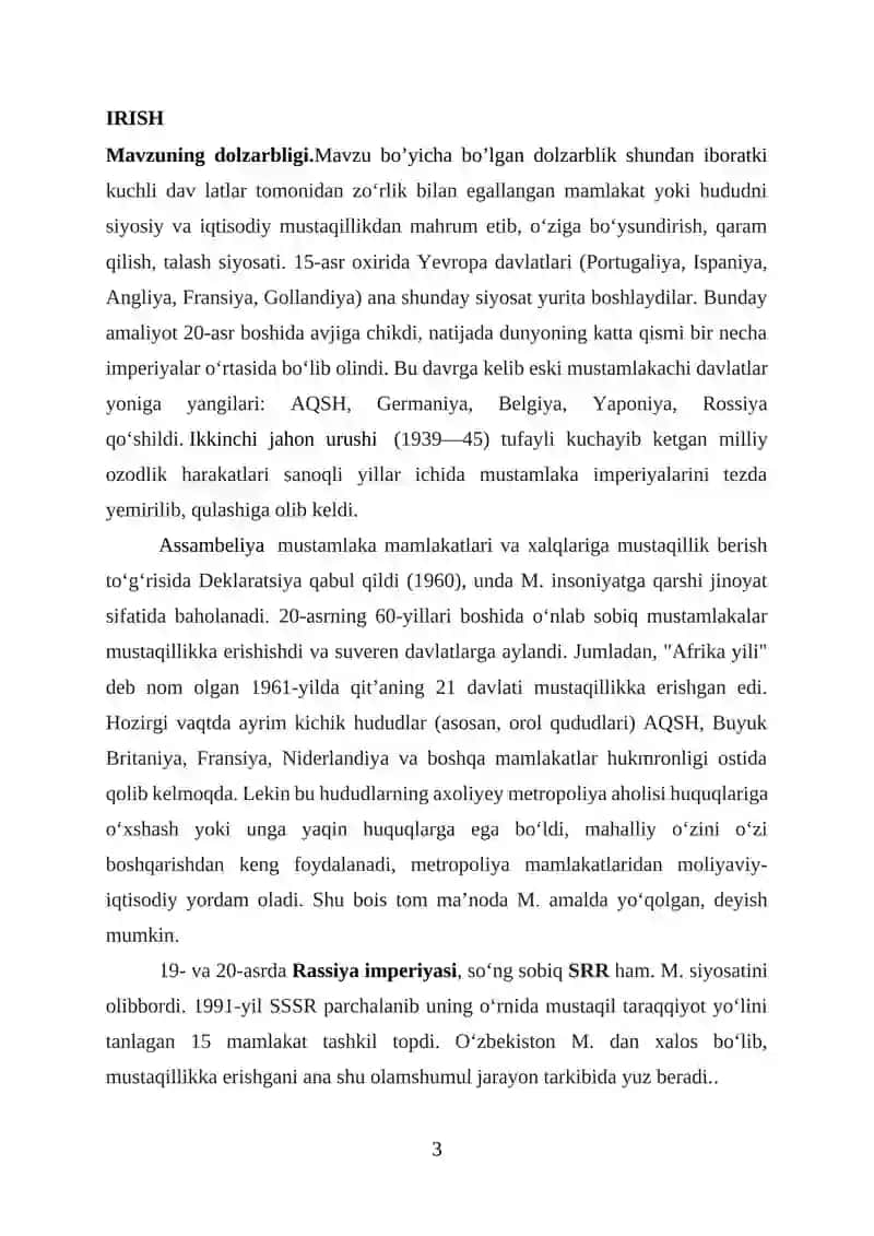 Yevropa davlatlarining mustamlakachilik uchun kurashi 3