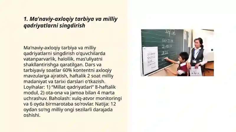 Ma'naviy-axloqiy tarbiya va milliy qadriyatlarni singdirish 3