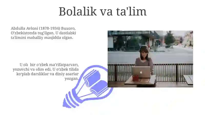 Abdulla Avloniy hayoti va ijodi 3
