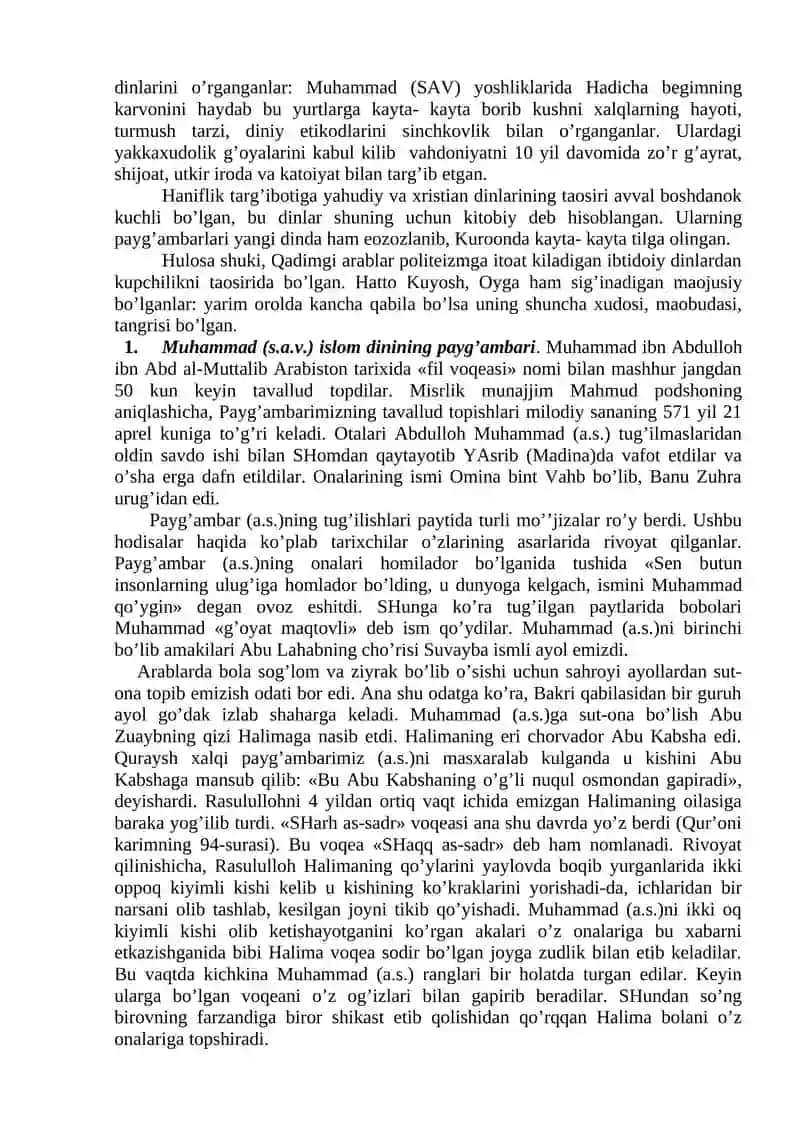 Islom tafakkuri va madaniyatining shakillaninsh bosqichlari 3