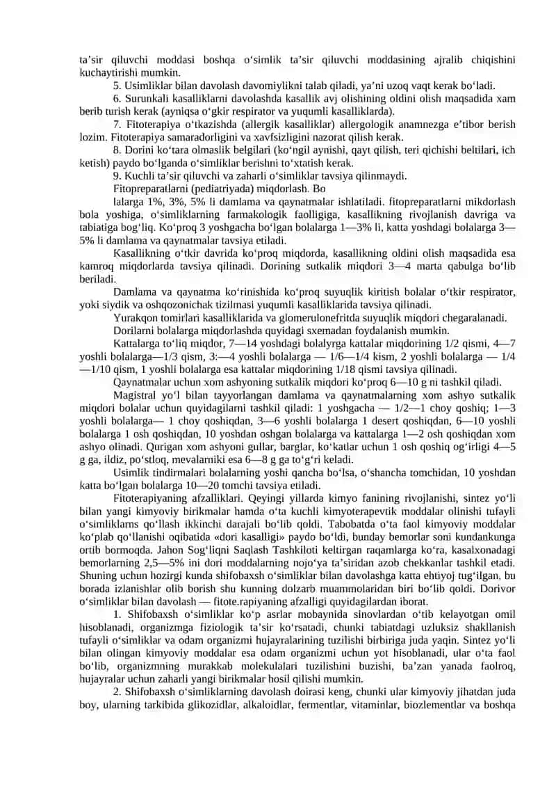 Fitoterapiya asoslari 3