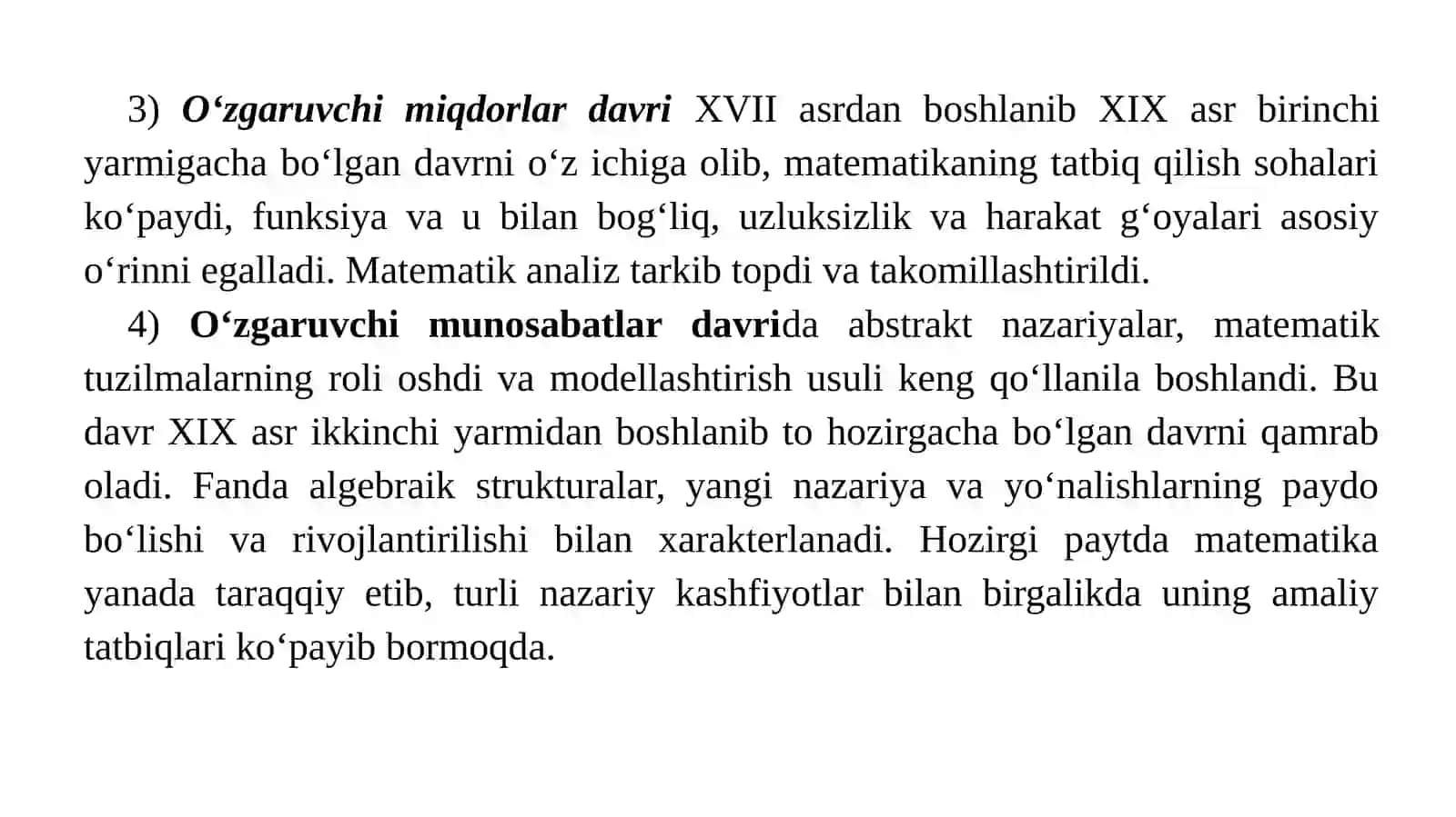 Matematika o‘qitish metodikasi 3