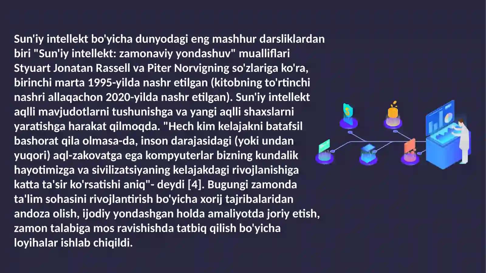 Maktabgacha ta’limda sun’iy intellektdan foydalanish slayd 3