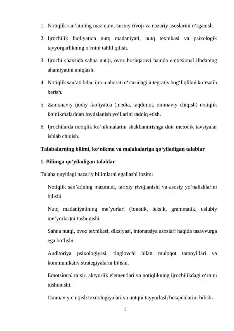 Notiqlik sanatining ijroligidagi o‘rni 3