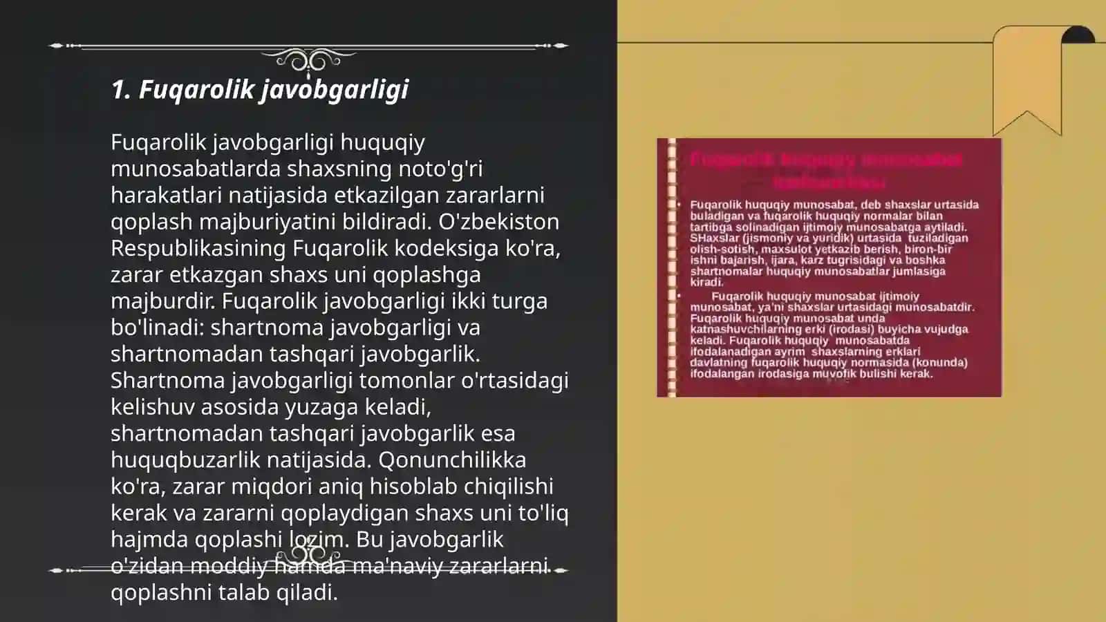 Fuqarolik javobgarligi 3