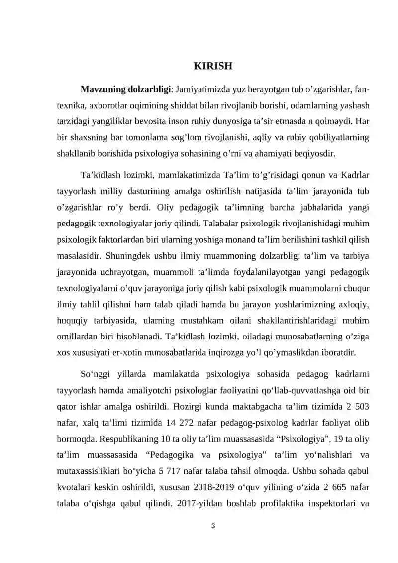 Individual farqlarning psixologik nazariyalarini o’rganish 3