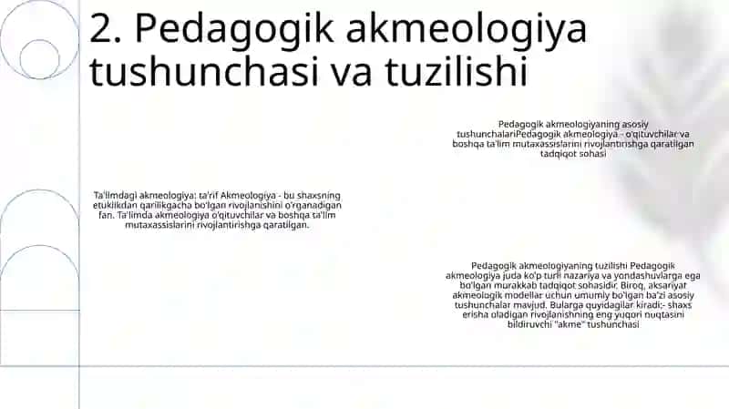 Pedagogik Akmeologiyaning Asosiy Muammolari 3
