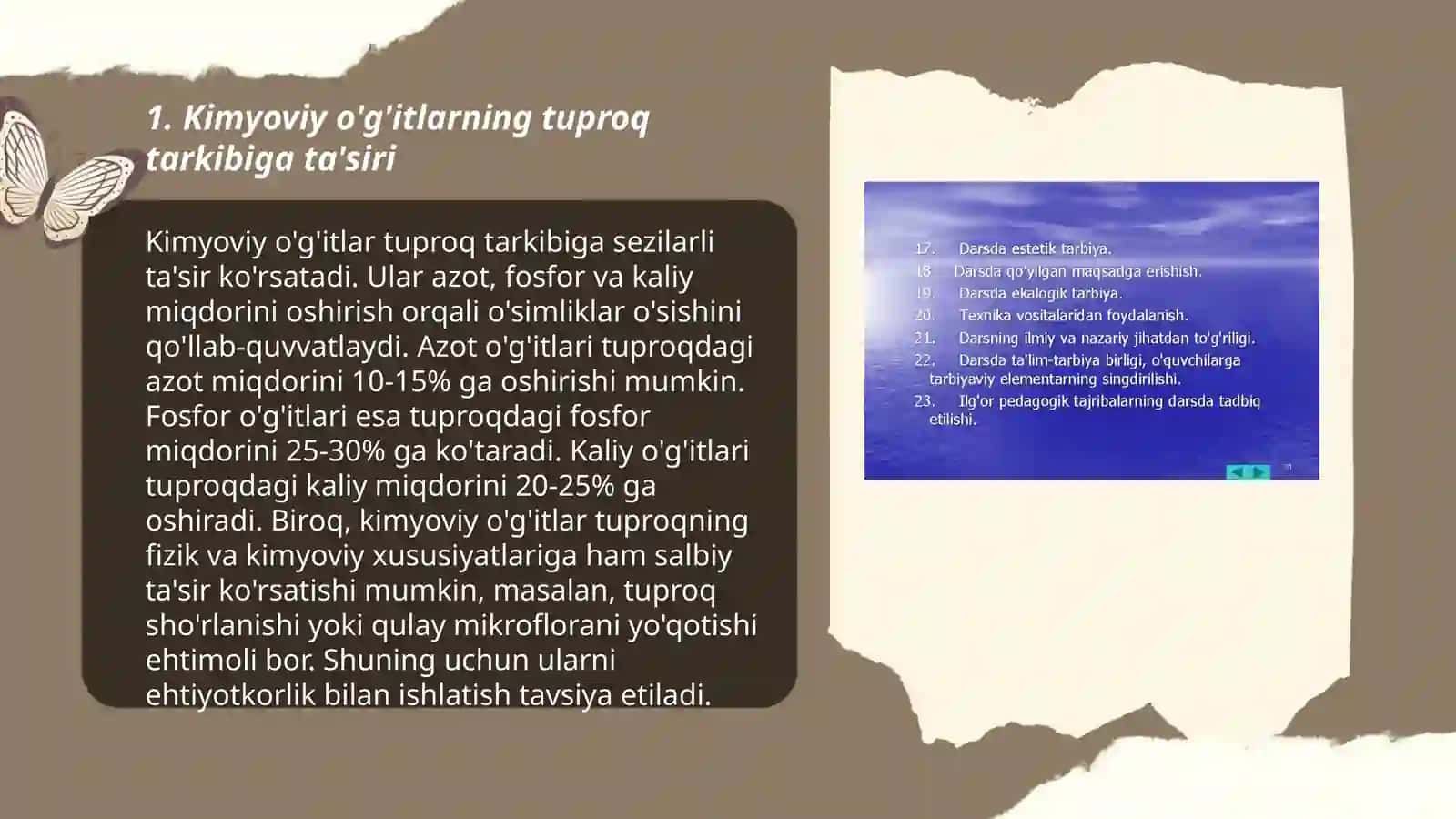 Kimyoviy vositalar qollashning ekalogik muammolari 3