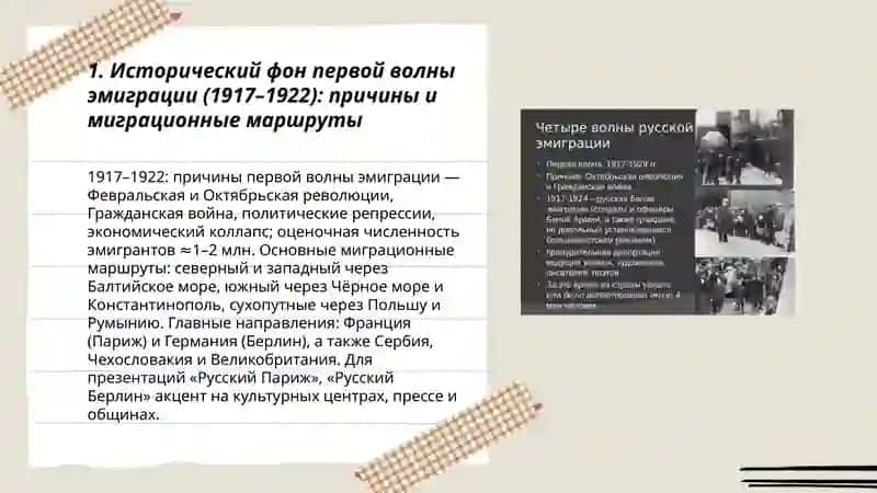 Феномен литературы русского зарубежья. Первая волна эмиграции 3