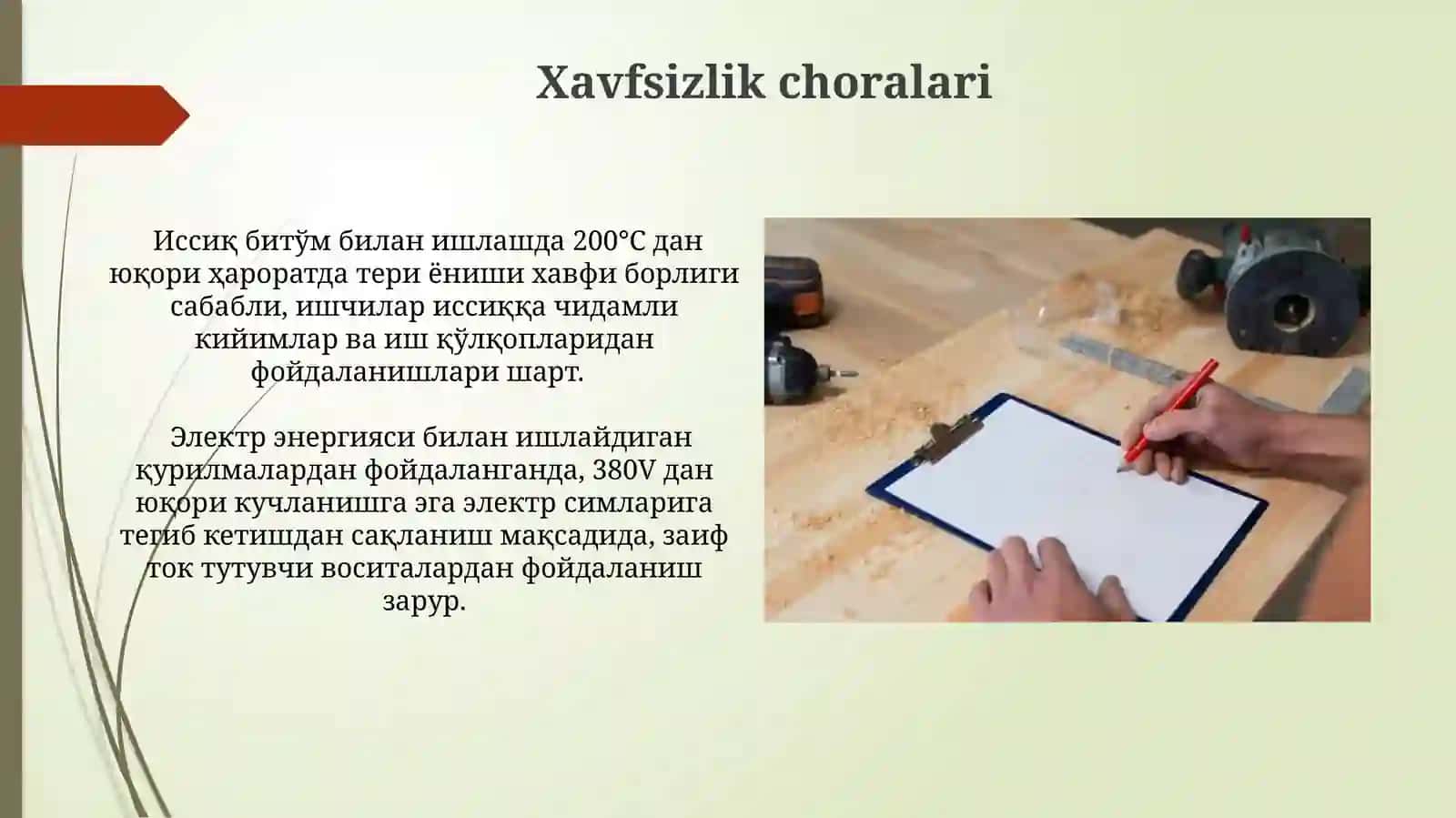 Neft bitumini qoliplovchi qurilma tanasi loyixasi 3