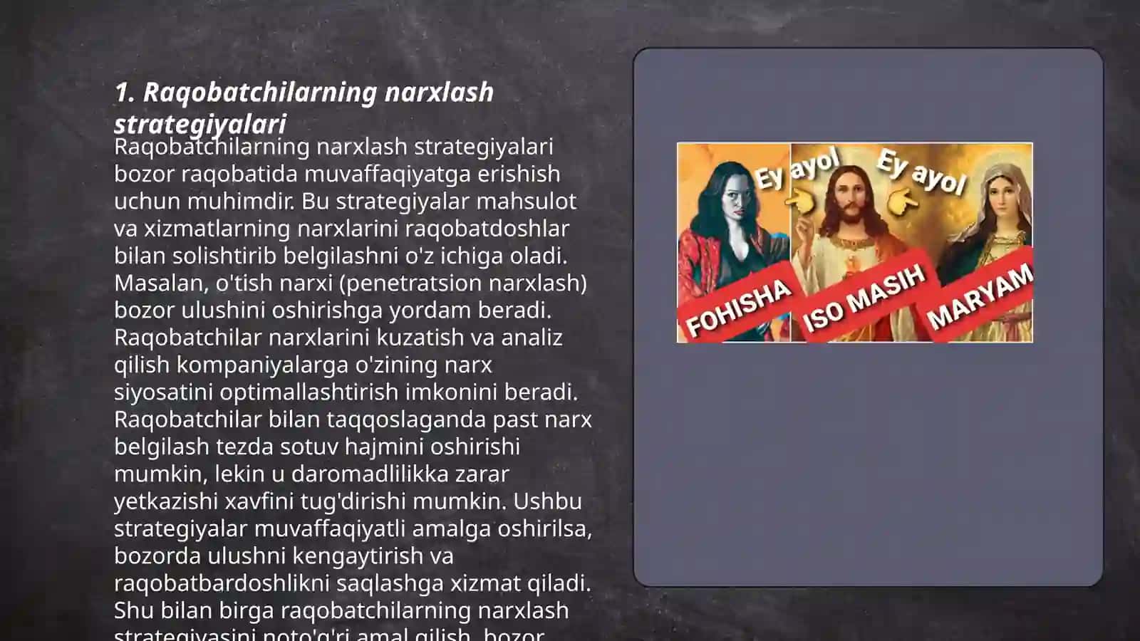 Turistik mahsulotga narx belgilash strategiyasi 3