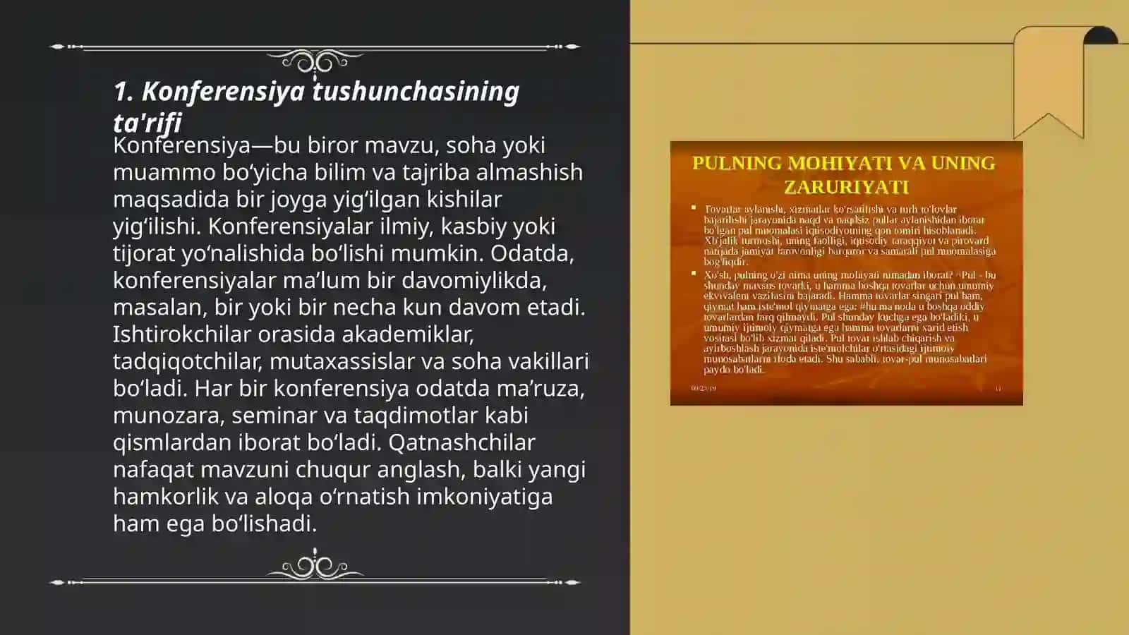 Konferensiya tushunchasining mohiyati va òzbekistonda faoliyat yurituvchi diniy kenferensiyalarning tasnifi 3