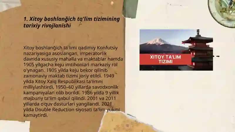 Xitoy boshlanğich ta'lim tizimi 3