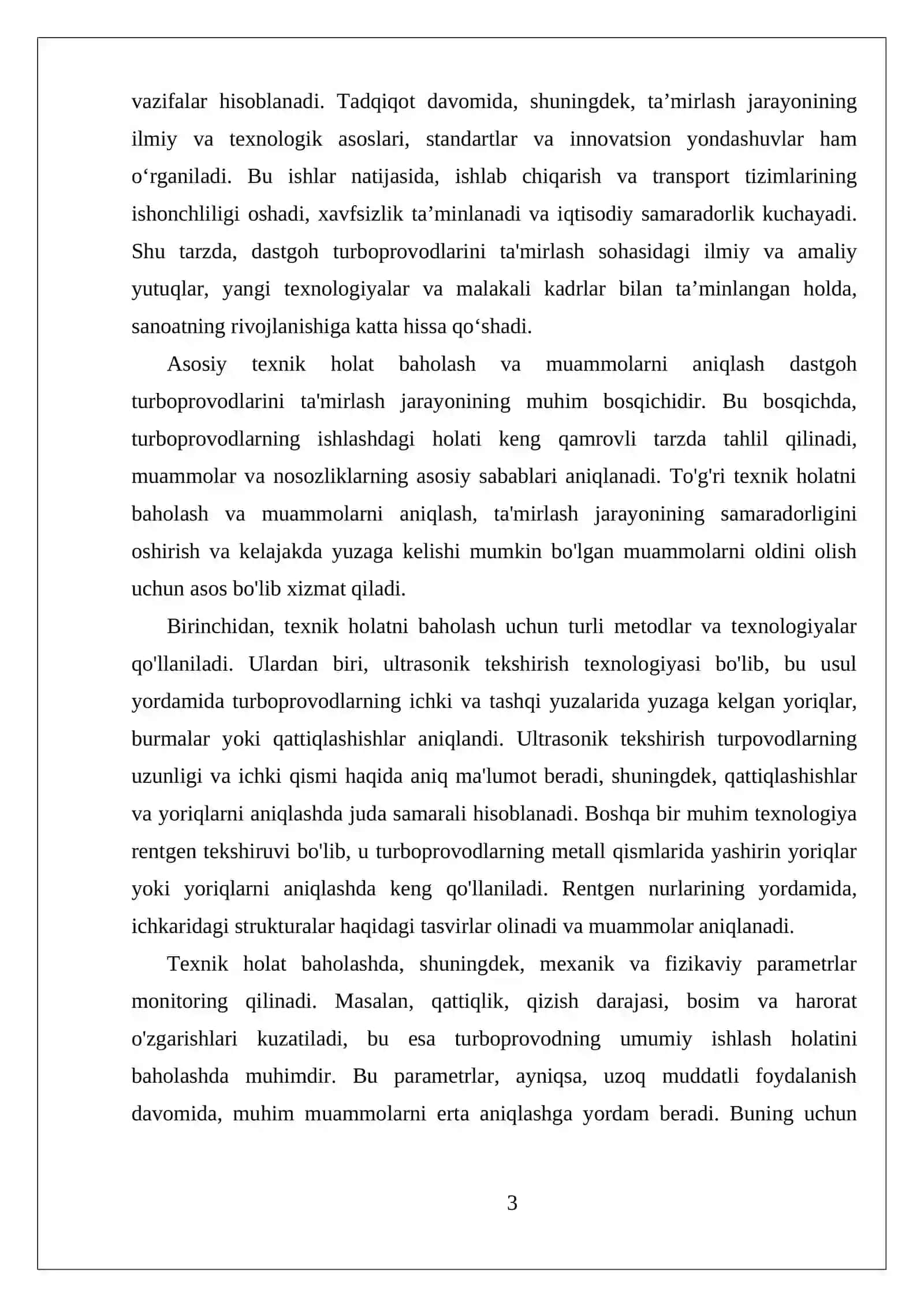 Turboprovodlarini ta'mirlash 3
