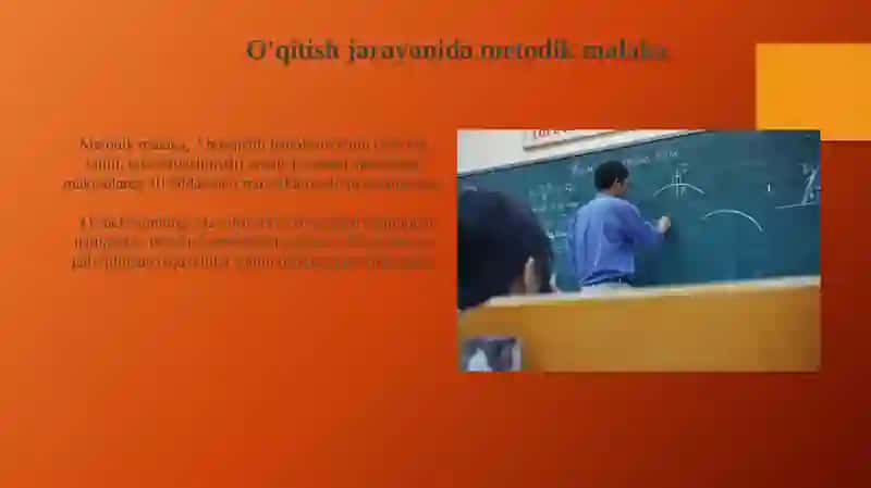 O'qitish nazariyasida metod va metodik usul tushunchasi 3