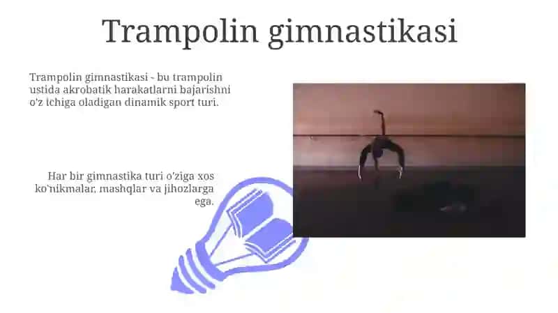 Gimnastikaning turlari 3