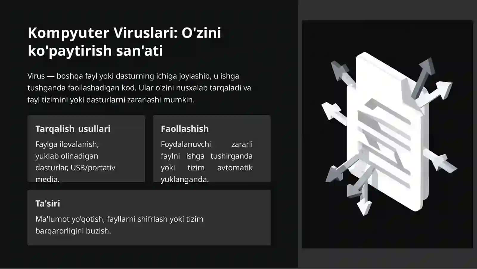 Zararli Dasturlar Viruslar Worm va Trojanlar dunyosi 3