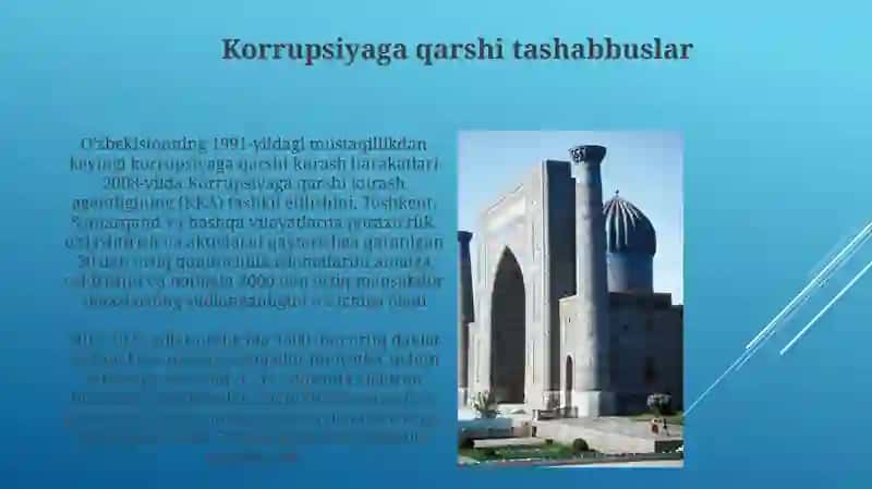 Korrupsiyaga qarshi kurash harakatlari 3