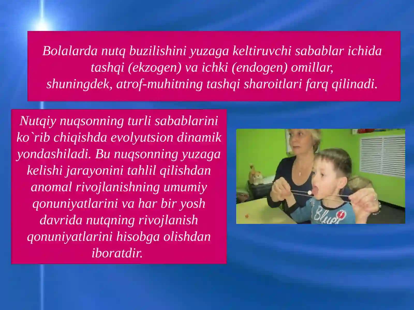 Nutqida kamchiligi bor bolalar bilan ishlash 3