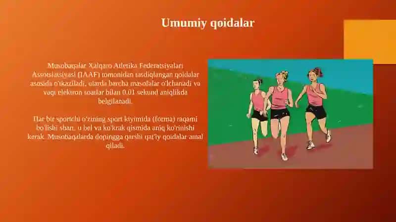 Yengilatletika turlari texnikasi 3