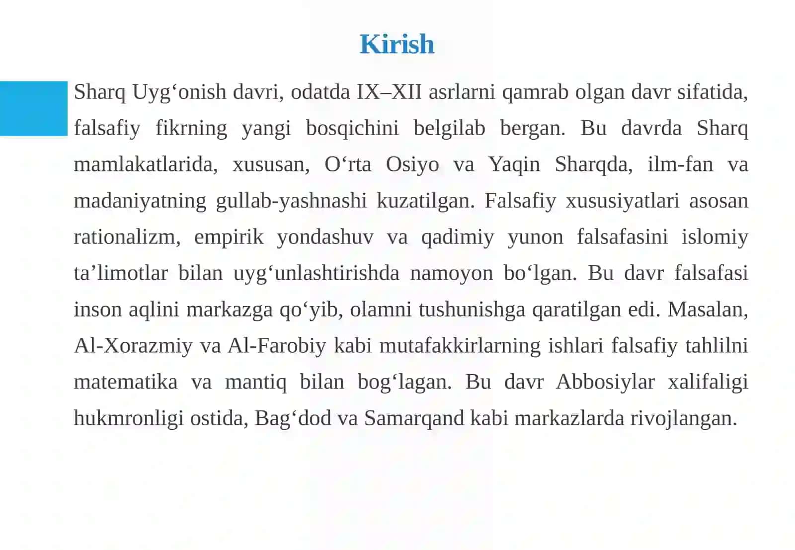 Sharq Uyg‘onish davrining falsafiy xususiyatlari 3