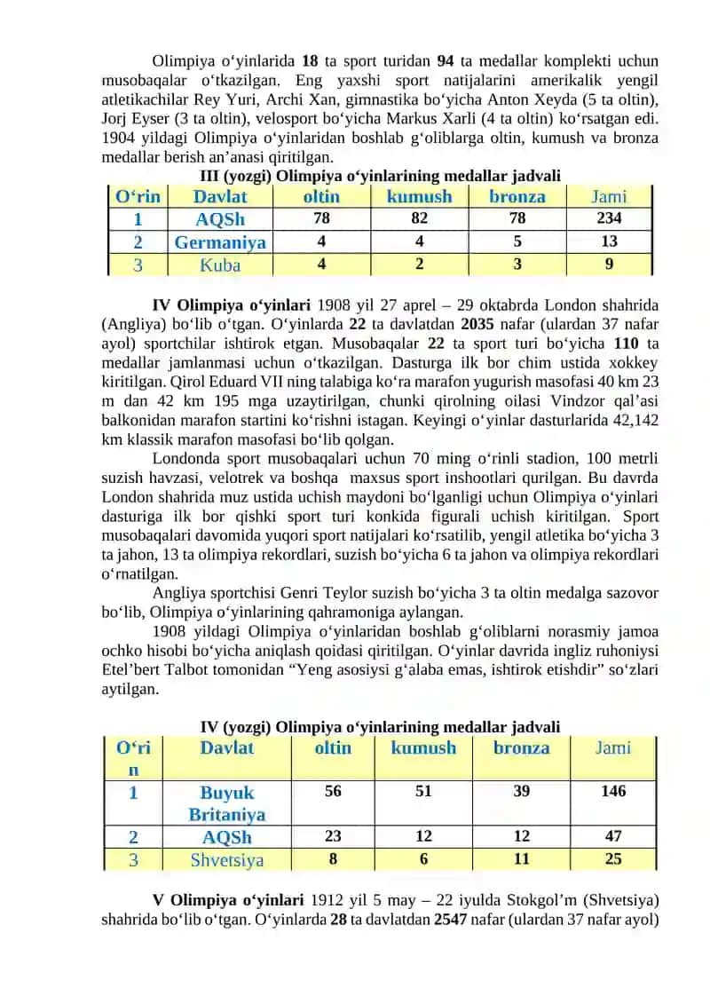Yozgi Olimpiya O'yinlari 3