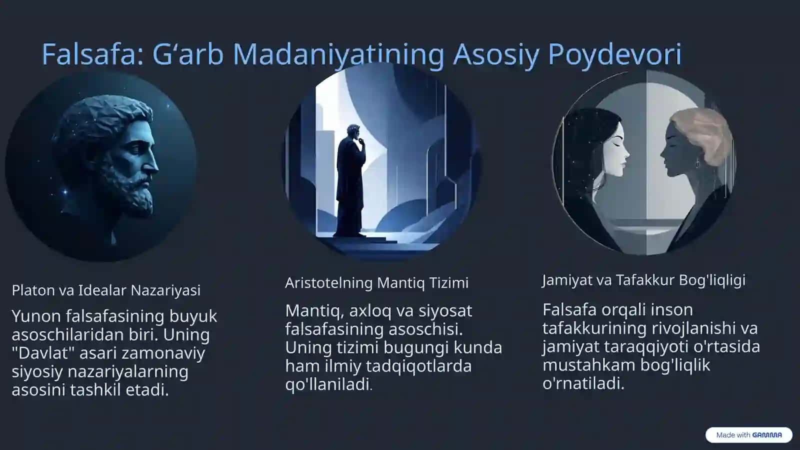Gʻarb Mamlakatlaridagi Falsafaning Orni va Ahamiyati 3
