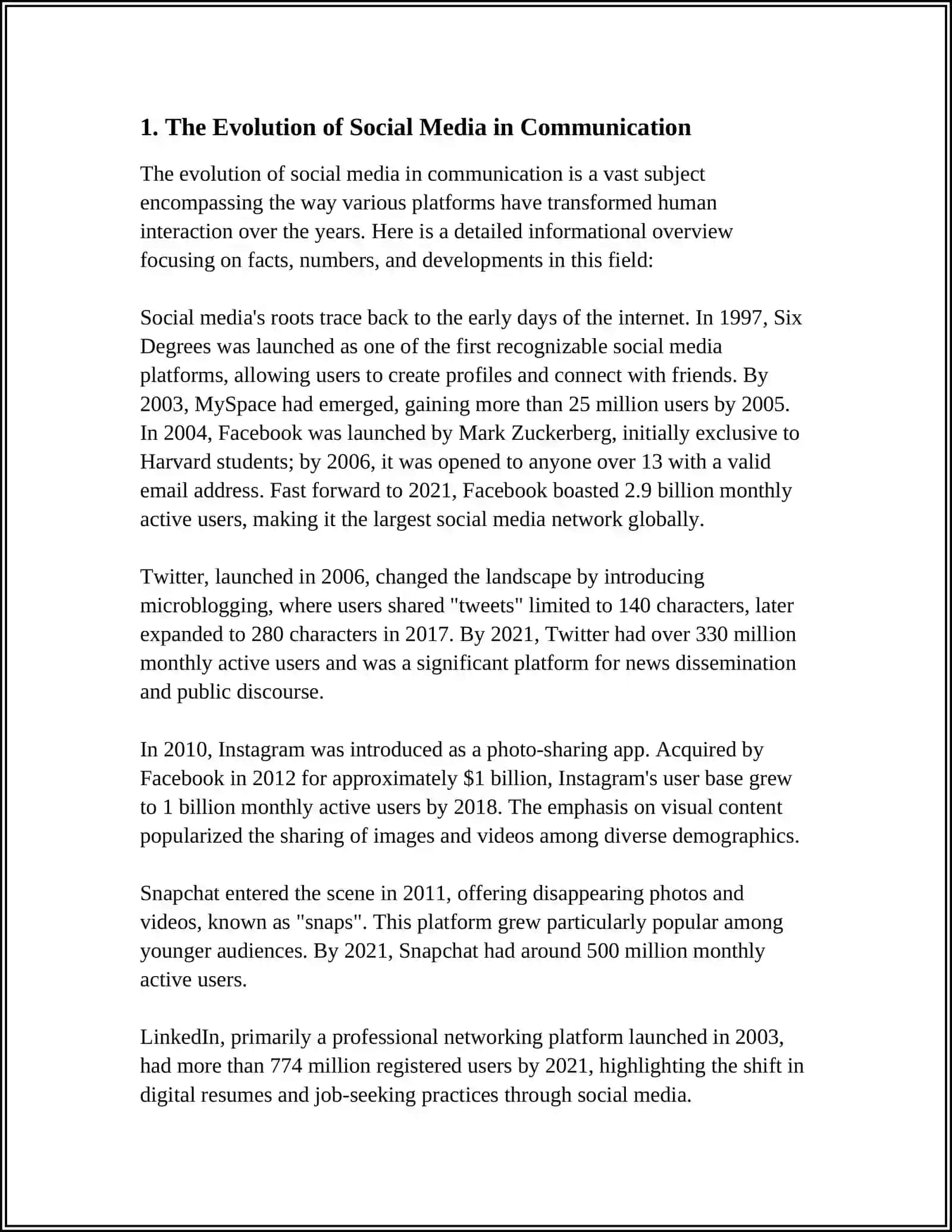 THE IMPACT OF SOCIAL MEDIA ON MODERN COMMUNICATION 3