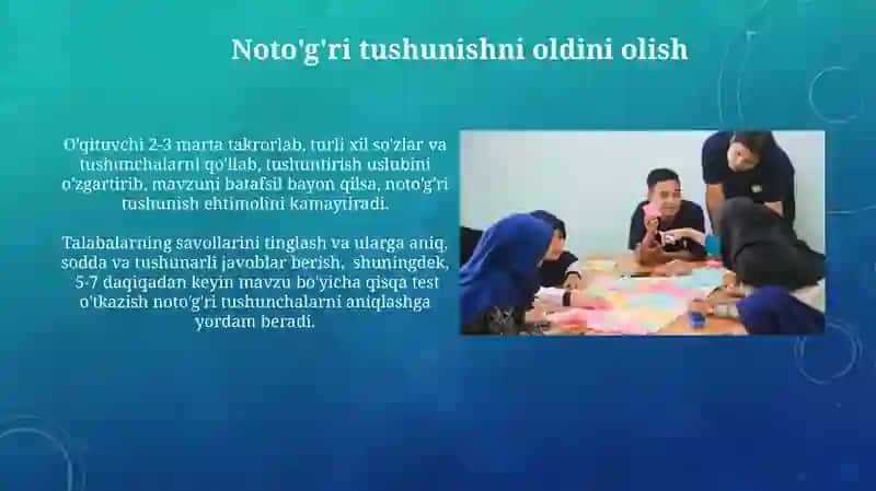 O'qituvchi va O'quvchilar O'rtasidagi Muloqot Qoidalari 3