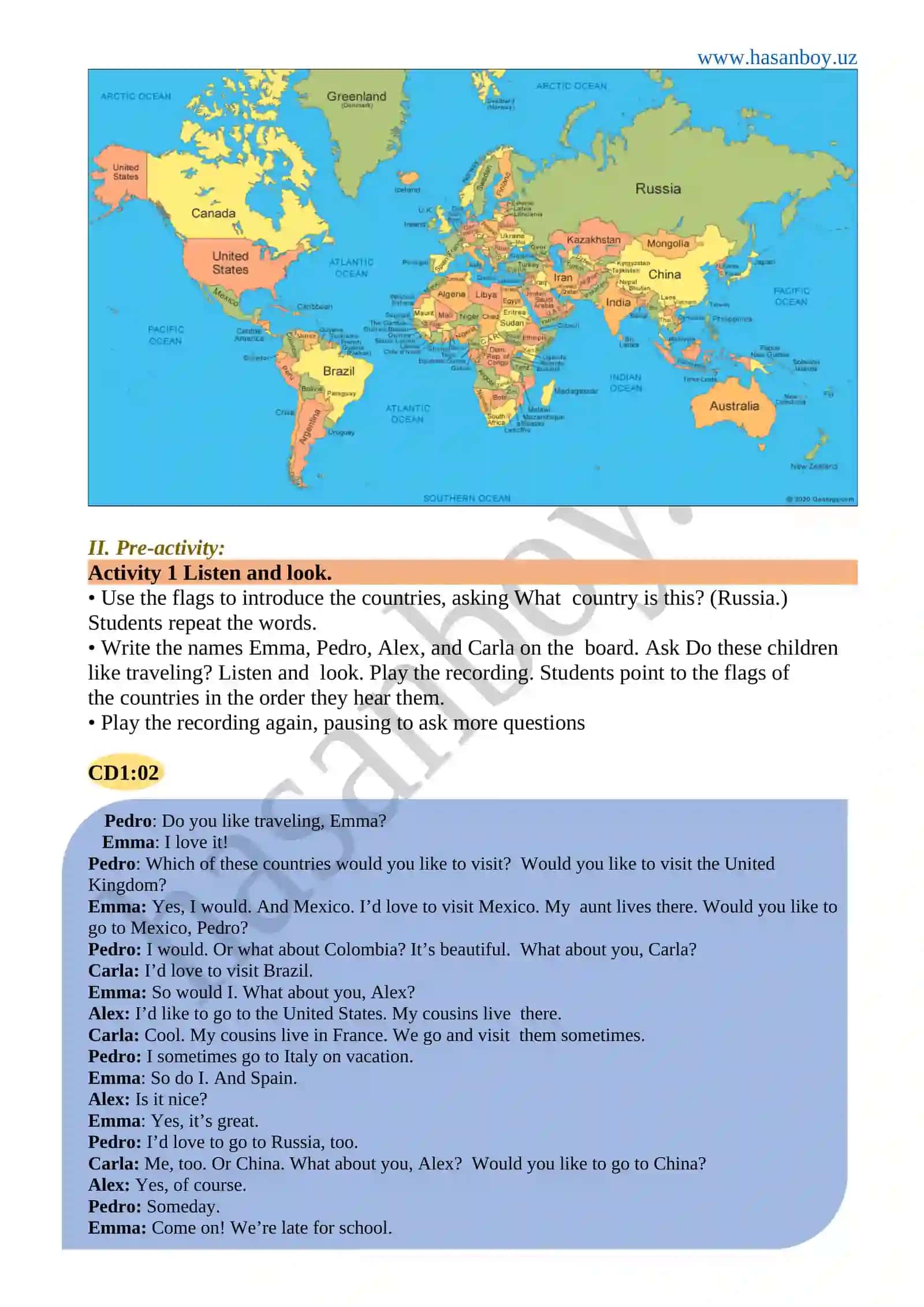 Countries around the world 3