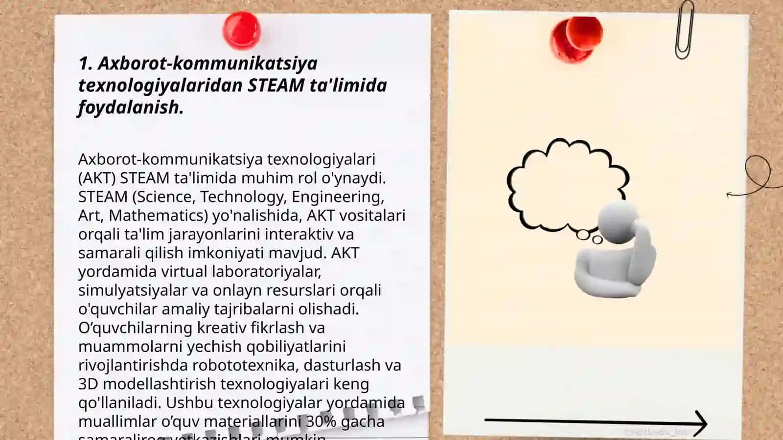 STEAM ta'lim texnologiyasi va loyihalashtirishida axborot texnologiyalaridan foydalanish 3