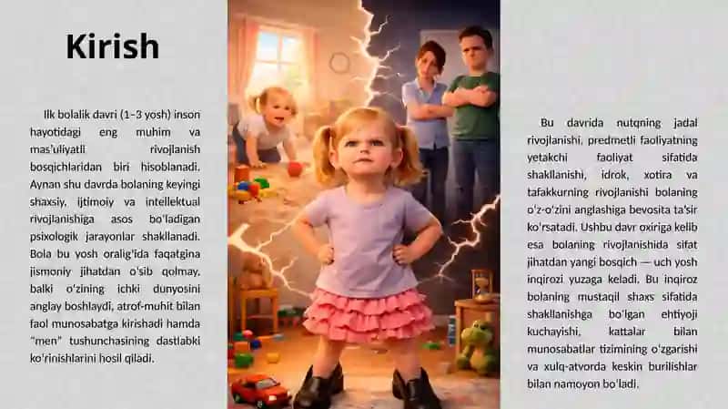 Ilk bolalik davrida o‘z-o‘zini anglash va uch yosh inqirozi 3