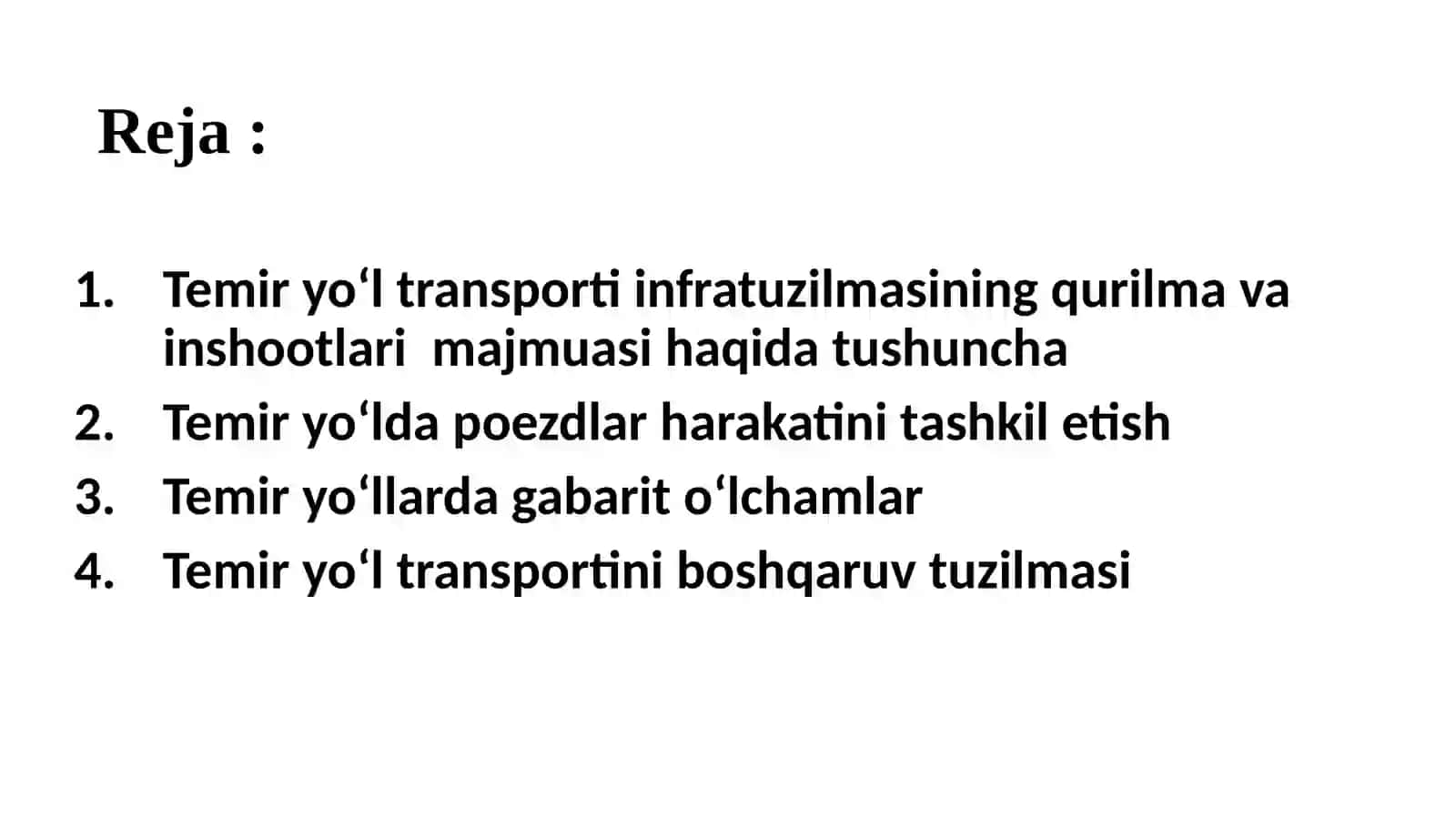 TEMIR YO‘L TRANSPORTI INFRATUZILMASINING INSHOAT VA QURILMALARI 3