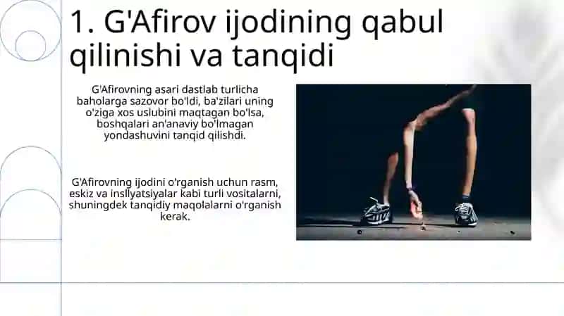 Ibrohim G'afirovning asarlari bilan tanishish 3