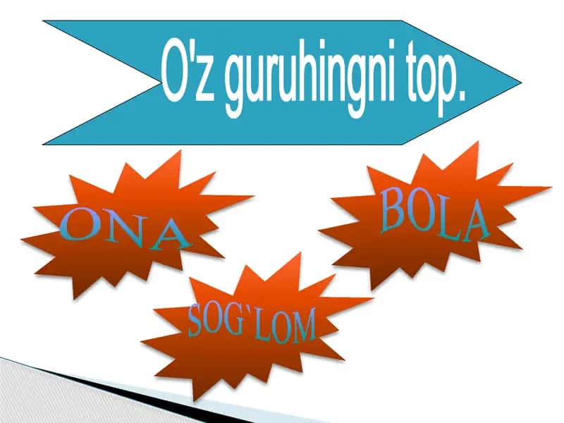 "Sifat so’z turkumini o’rganishdagi leksik semantik mashqlar" 3