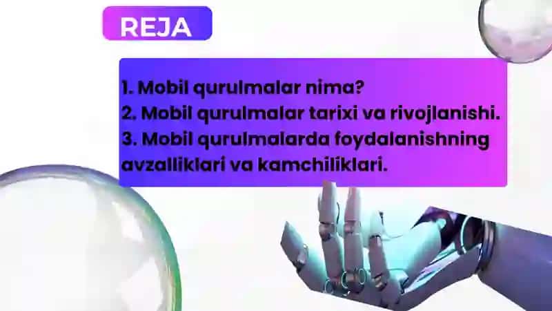 MOBIL QURILMALAR VA ULARNING IMKONIYATLARI 3