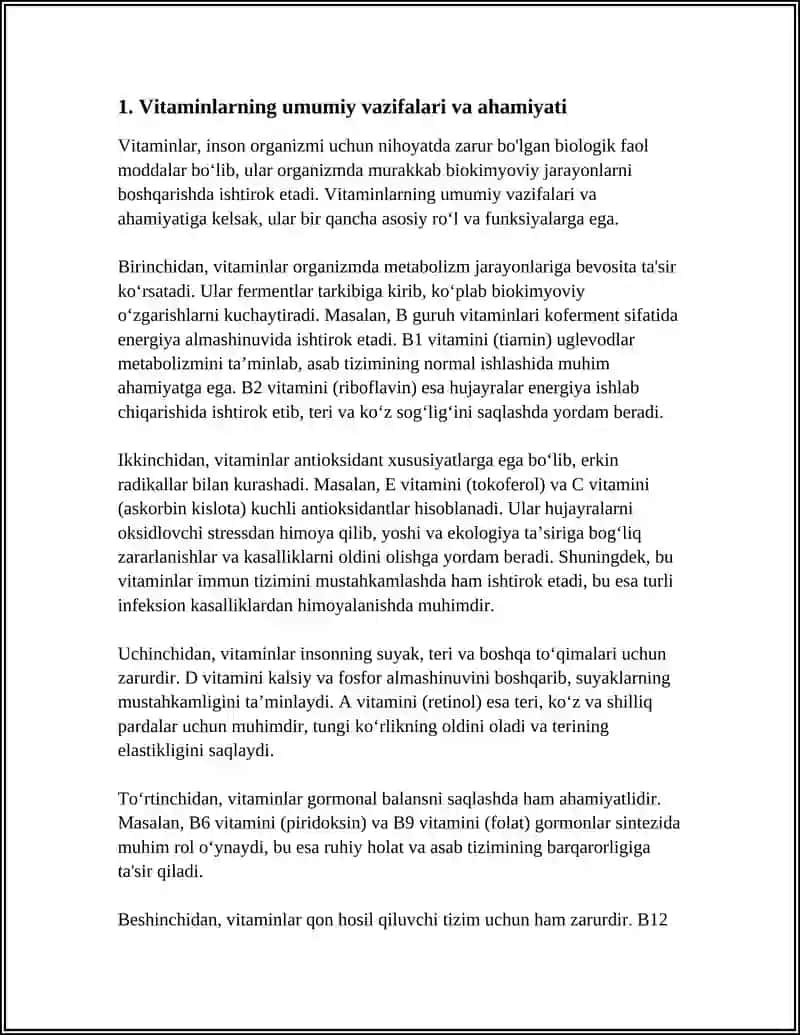 VITAMINLARNING AHAMIYATI 3