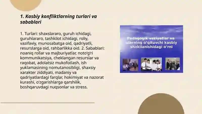 KASBIY FAOLIYATDAGI KONFLIKTLAR VA ULARNI BARTARAF ETISH YO‘LLARI 3