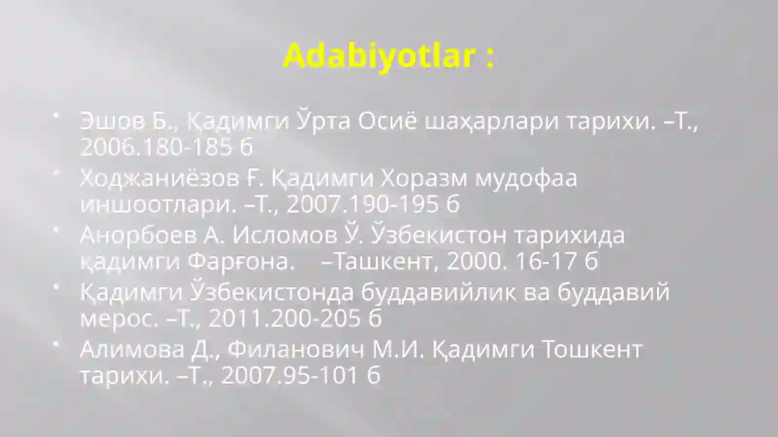 Qadimgi davr yodgorliklari 3