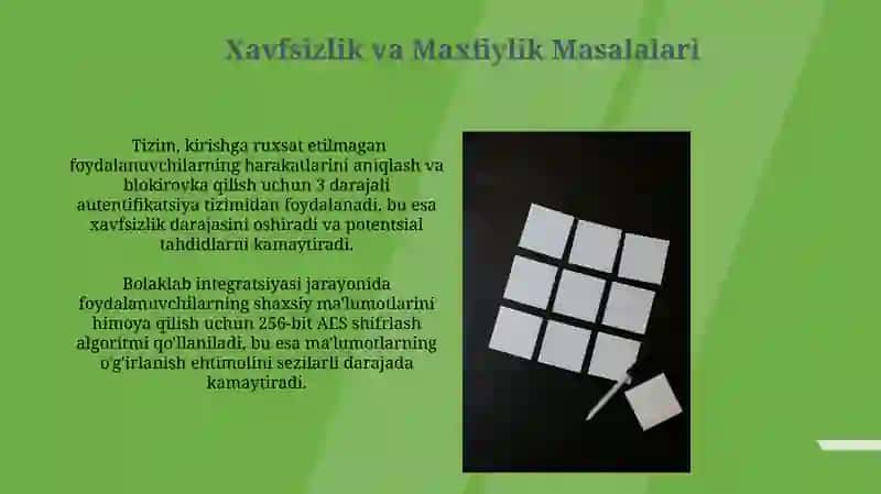 Bolaklab Integrallash Usuli 3