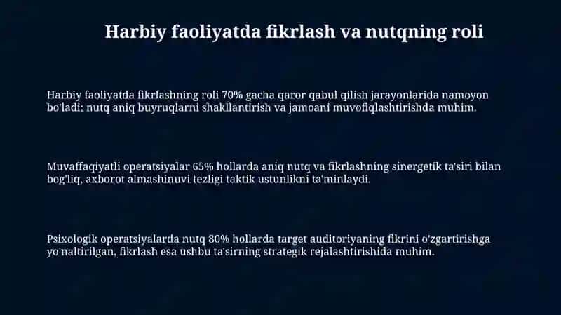 Harbiy faoliyatda fikrlash va nutq 3